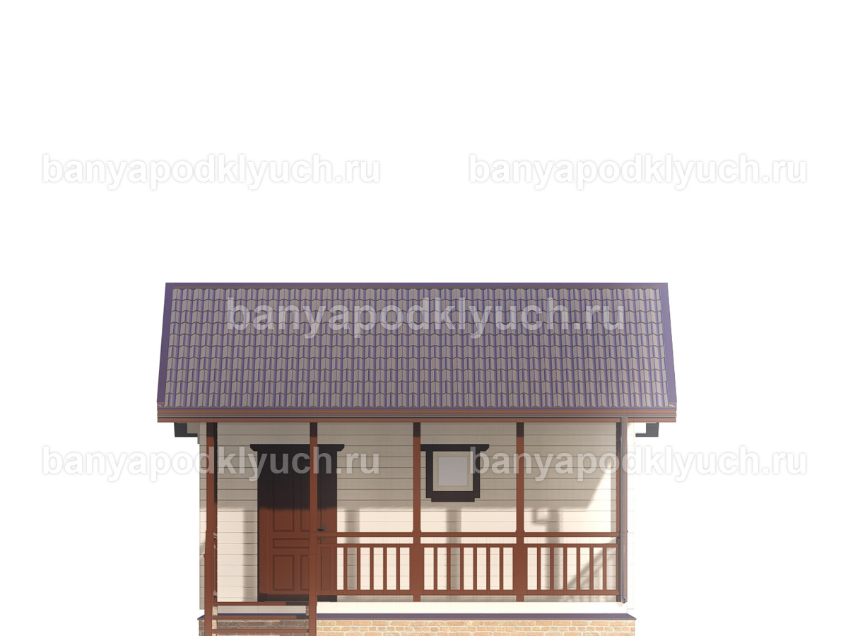 Каркасная баня 5,7x5,2 м Каркасная баня 5,7x5,2 м