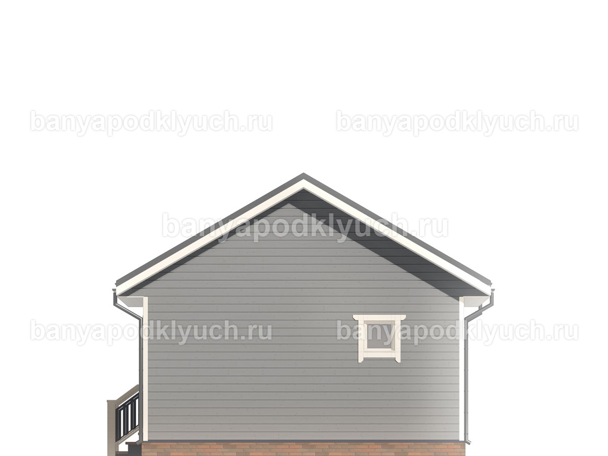 Каркасная баня 7.5x6 м Каркасная баня 7.5x6 м