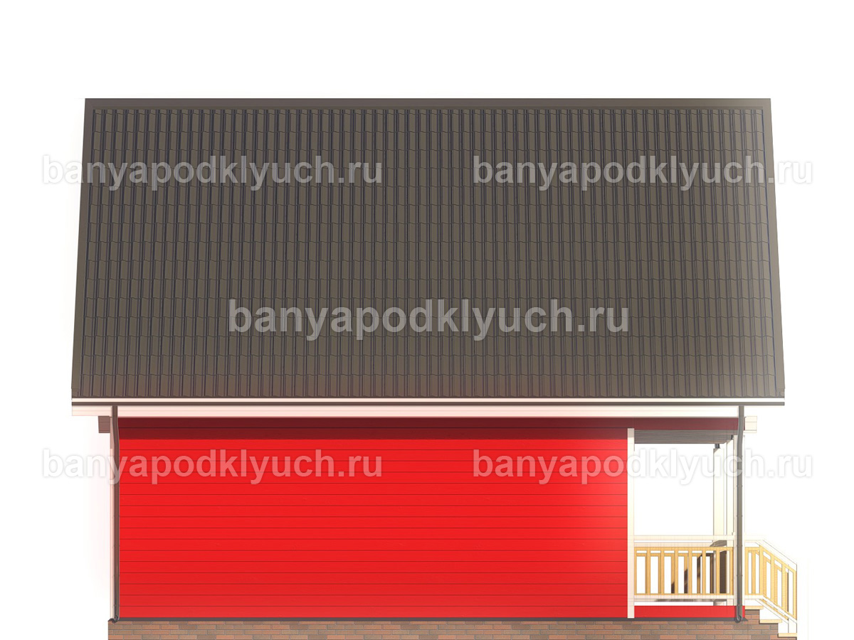 Каркасная баня 8,5x6 м Каркасная баня 8,5x6 м
